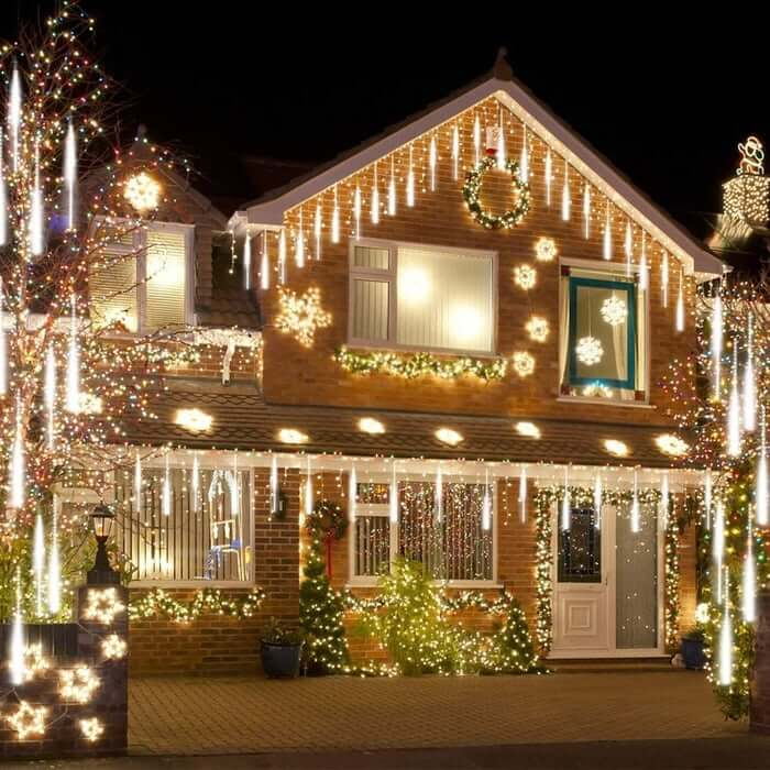 ✨LED-Lichter „Schneefall“
