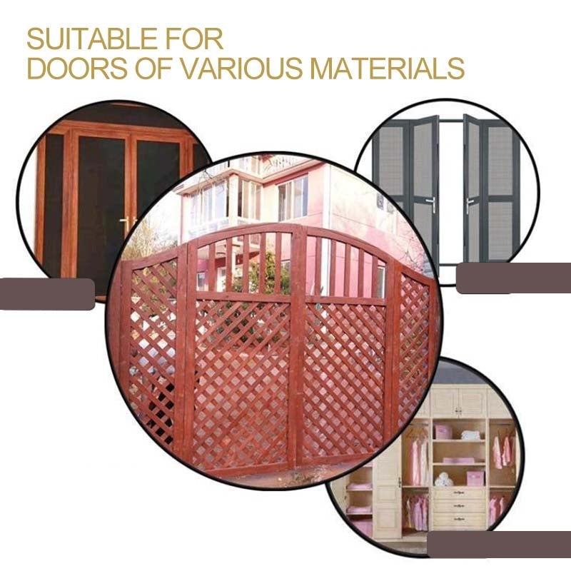 Multifunktionaler Türschließer mit Federpositionierung (mit Schrauben ausgestattet)