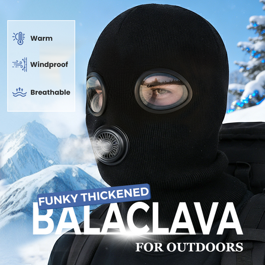 Dicke, trendige Sturmhaube für Outdoor-Aktivitäten