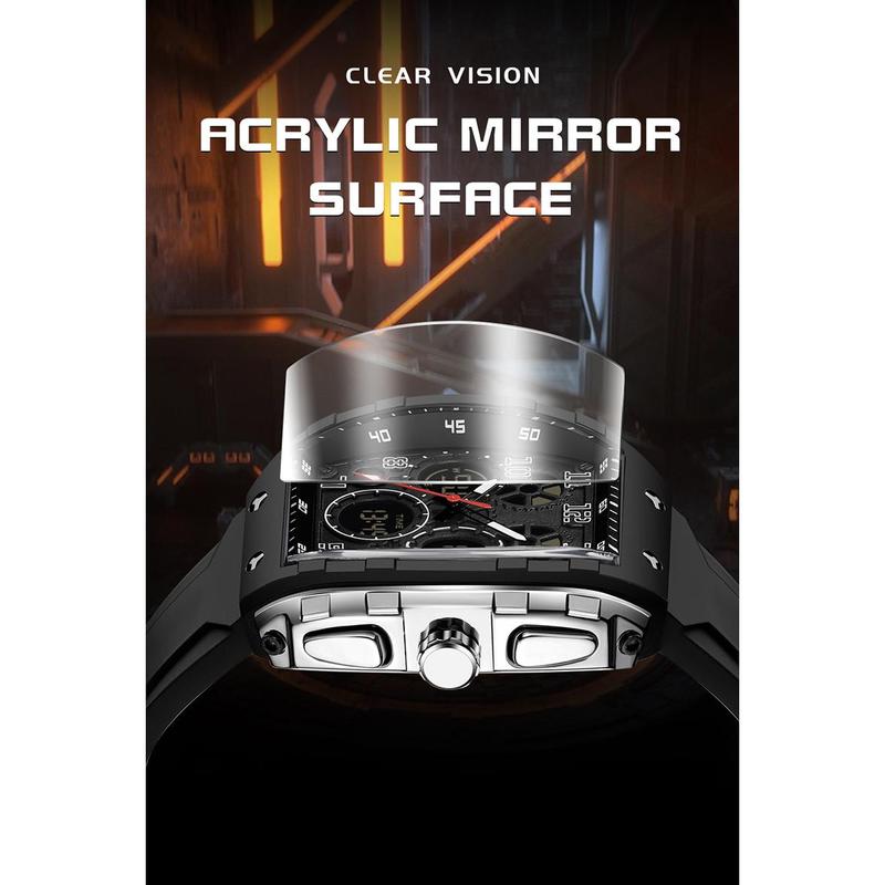 🎁Weihnachten steht vor der Tür 50 % RABATT🎄Sportliche, leuchtende digitale Automatikuhr für Herren