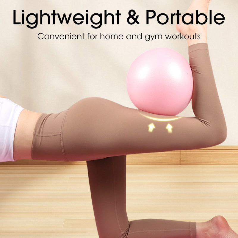🤸‍♀️ 50% RABATT! ⚽ 9-Zoll-Pilatesball – platzsicher, inklusive Pumpe & ideal für Fitness 📦💪