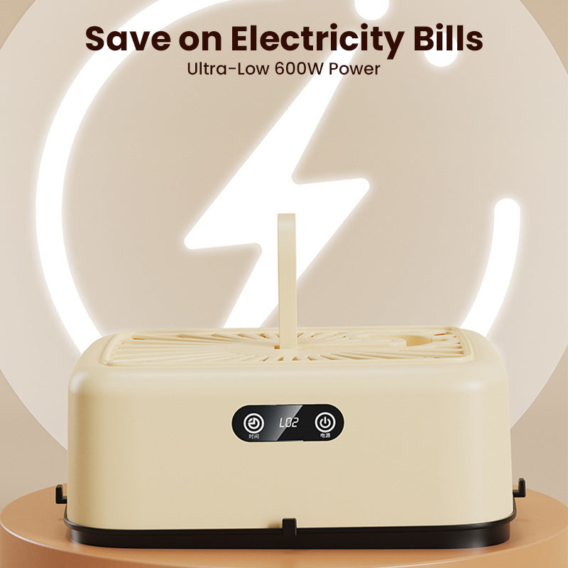 ⏳Zeitlich begrenztes Angebot: 25 Einheiten mit 50% ⏰Rabatt Tragbarer 600-W-PTC-Heizungs-Wäschetrockner💥