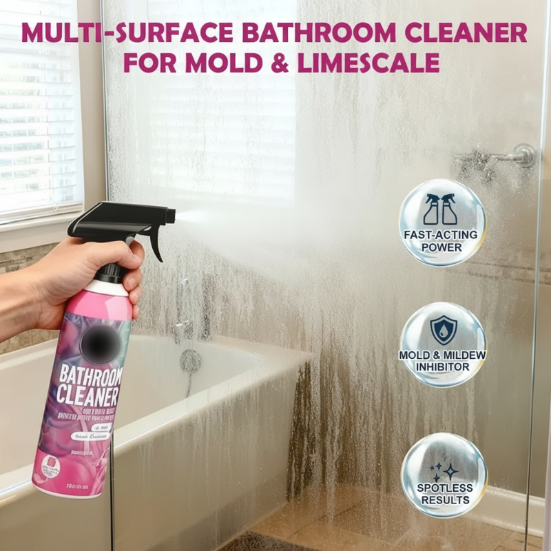 💗LETZTER TAG DES SONDERANGEBOTS – 50 % RABATT⚡ÜBER 50.000 VERKAUFTE EXEMPLARE💕Allzweck-Badezimmerreiniger gegen Schimmel und Kalkablagerungen🛁