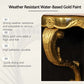 Wasserbasierte, wetterbeständige Goldfarbe