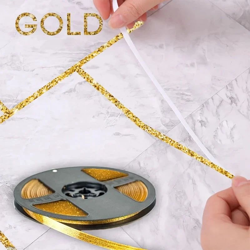 ⏰ Selbstklebender Dichtstreifen für Fliesenfugen (8mm x 6m) – Wasserdicht, Schimmelresistent & Professionelles Finish ✨