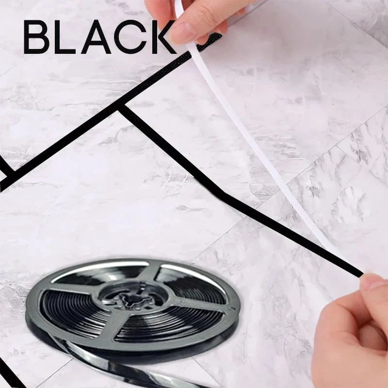 ⏰ Selbstklebender Dichtstreifen für Fliesenfugen (8mm x 6m) – Wasserdicht, Schimmelresistent & Professionelles Finish ✨