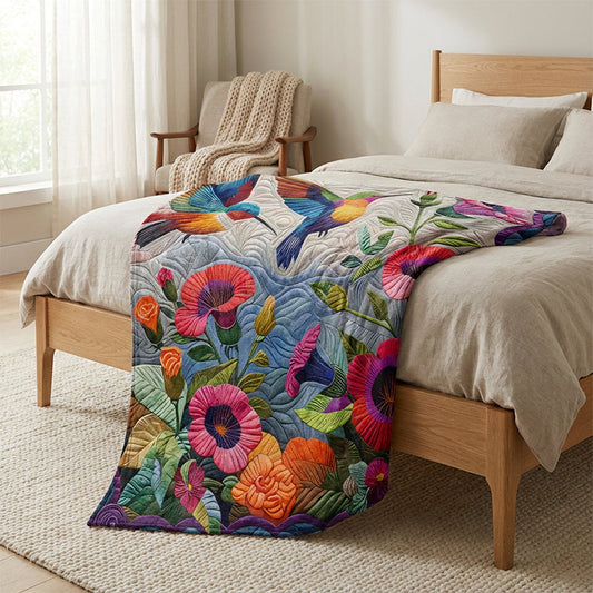 Kuschelige und weiche Blumen-Decke