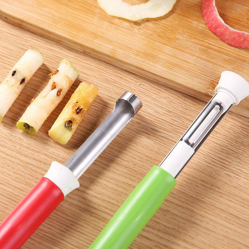 ⏳Zeitlich begrenztes Sonderangebot⏰ 2-in-1-Apfelentkerner und -schäler – Edelstahl – über 95.000 verkaufte Exemplare – perfekt für die schnelle Obstzubereitung – einfach zu bedienen und zu reinigen ✨🥧🍏
