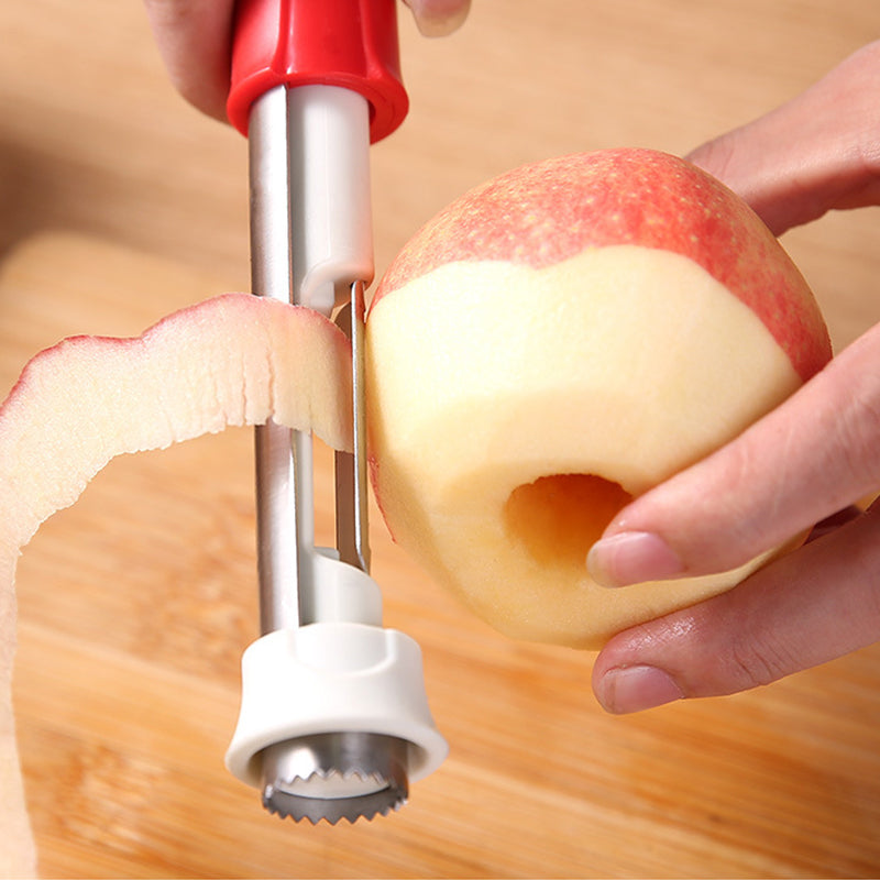 ⏳Zeitlich begrenztes Sonderangebot⏰ 2-in-1-Apfelentkerner und -schäler – Edelstahl – über 95.000 verkaufte Exemplare – perfekt für die schnelle Obstzubereitung – einfach zu bedienen und zu reinigen ✨🥧🍏