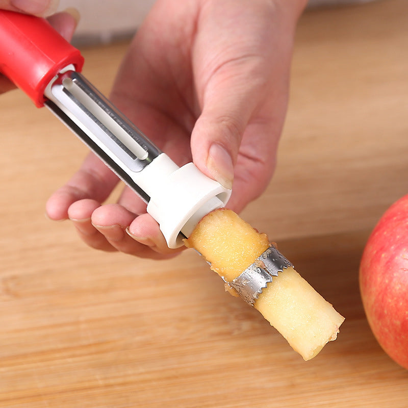 ⏳Zeitlich begrenztes Sonderangebot⏰ 2-in-1-Apfelentkerner und -schäler – Edelstahl – über 95.000 verkaufte Exemplare – perfekt für die schnelle Obstzubereitung – einfach zu bedienen und zu reinigen ✨🥧🍏