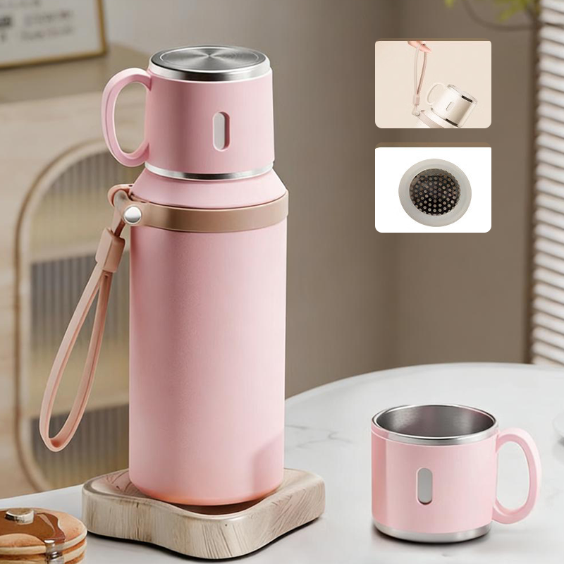 💥Neujahrsangebot 50 % ☕💧 Vakuumisolierte Edelstahlflasche 600ml – Perfekte Temperatur den ganzen Tag!