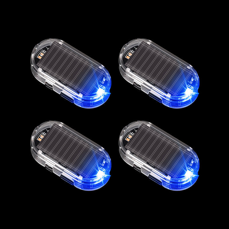 ⏰ Nur für kurze Zeit! 🔒Diebstahlschutz ohne Verkabelung – solarbetriebene Auto-Warnleuchte – blinkt automatisch & schreckt Langfinger ab – einfach anbringen, fertig! 🚗🔒