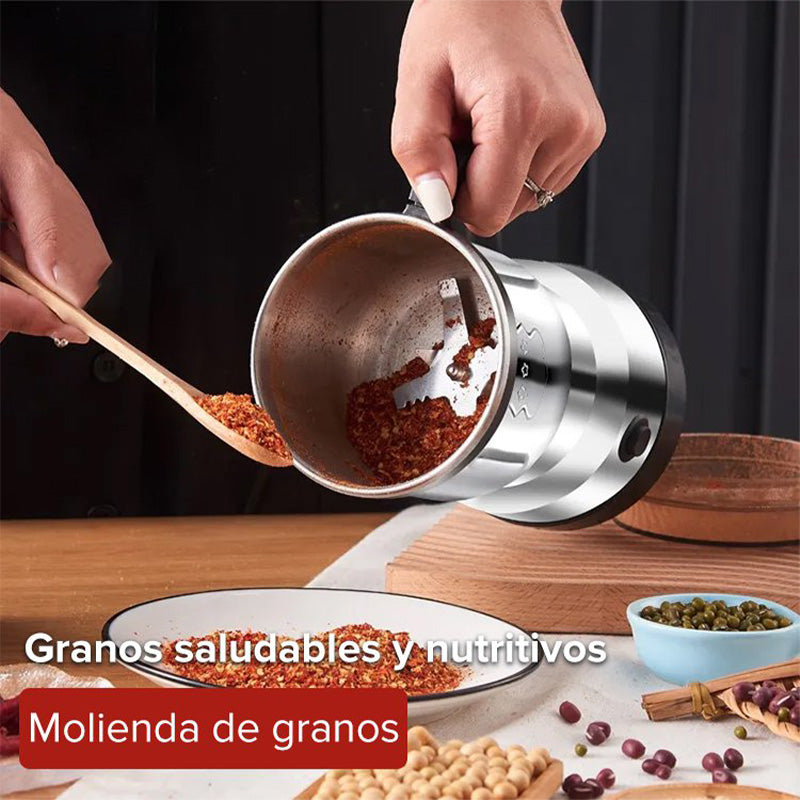 🔥 57% RABATT!⚡Multifunktionale Elektrische Mühle – 💝Für Kaffee, Gewürze & Nüsse, Leistungsstark & Schnell