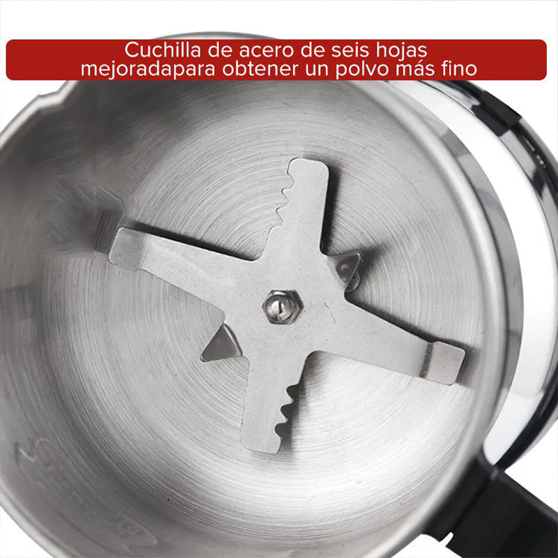 🔥 57% RABATT!⚡Multifunktionale Elektrische Mühle – 💝Für Kaffee, Gewürze & Nüsse, Leistungsstark & Schnell