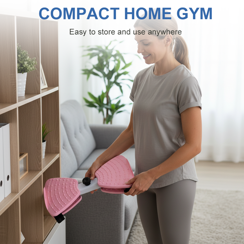 ✨🔥Verstellbare Unisex-Bauchmuskelmaschine, geräuschloses Rumpftrainingsgerät, Heimfitnessgerät, unterstützt 330 Pfund💓