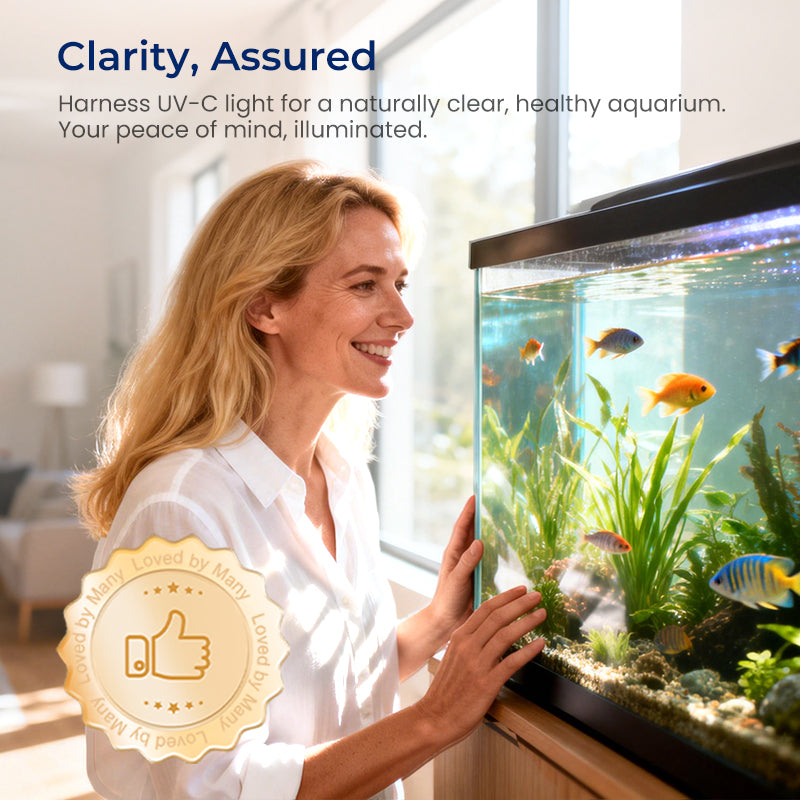 🥳HEISSER SALE 2026🥳💞50.000+ VERKAUFT!👵❤️  Tauchbare UV-Sterilisatorlampe mit Timer für Aquarien