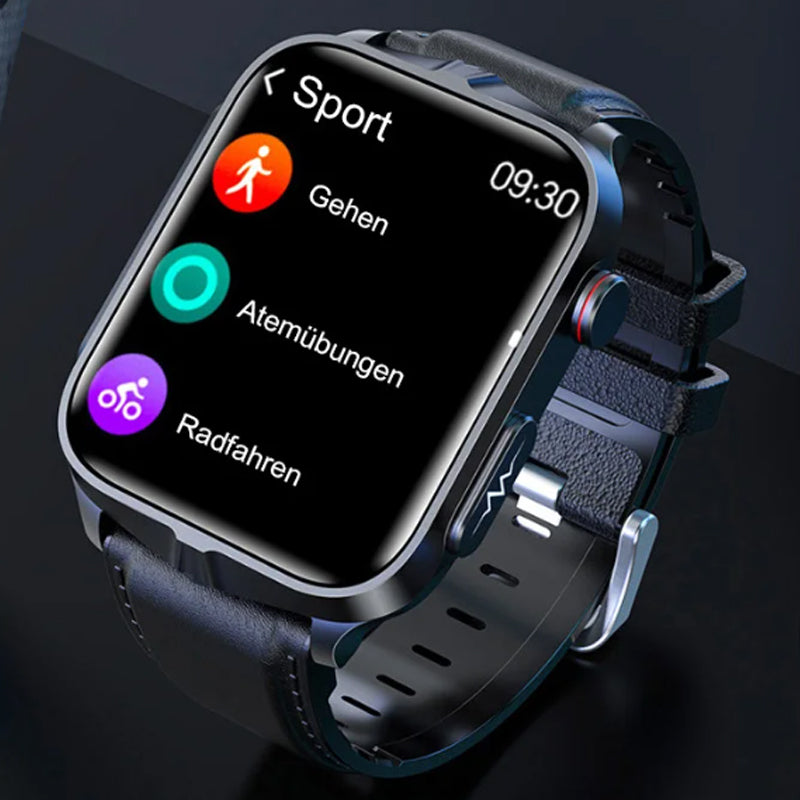 Smartwatch für Frauen und Männer, Fitness-Tracker mit Anrufannahme/-tätigung, Fitnessuhr mit Schlaf-Tracker/100 Sportarten/IP68 wasserdichtem Schrittzähler