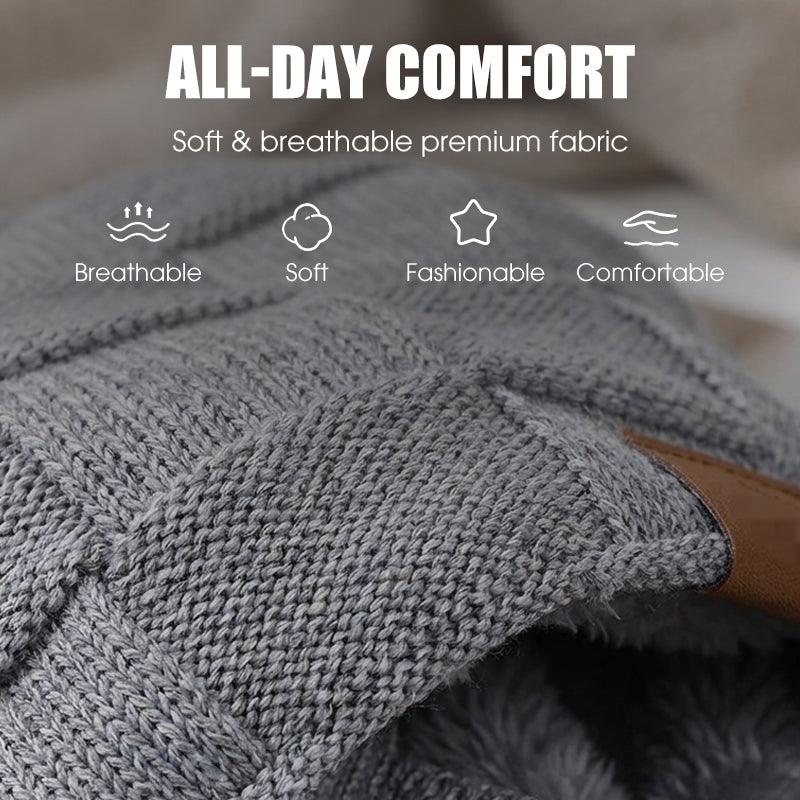 Warme Wintermütze mit Gesichtsbedeckung