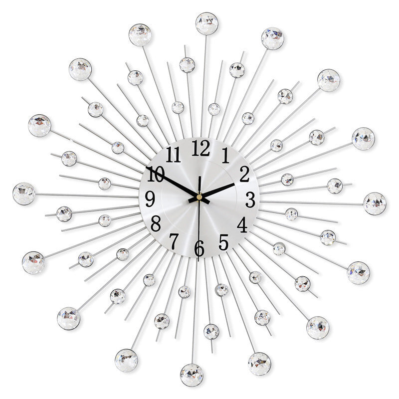 Kreative Wanduhr für die Wohnzimmerdekoration