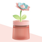 🌸 Passen Sie Ihren Nebel & Ihre Stimmung an 💐 Blumen-Luftbefeuchter mit Dualen Sprühmodi & 7-Farben Nachtlicht 💦