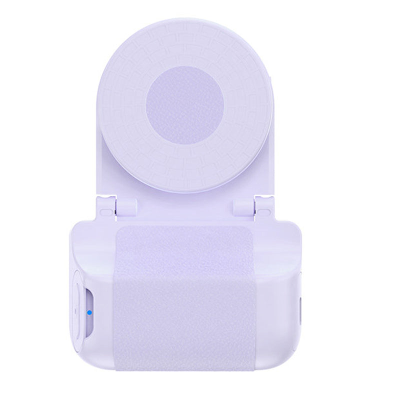 Pink Bluetooth-Kameragriff mit Fernauslöser