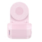 Pink Bluetooth-Kameragriff mit Fernauslöser