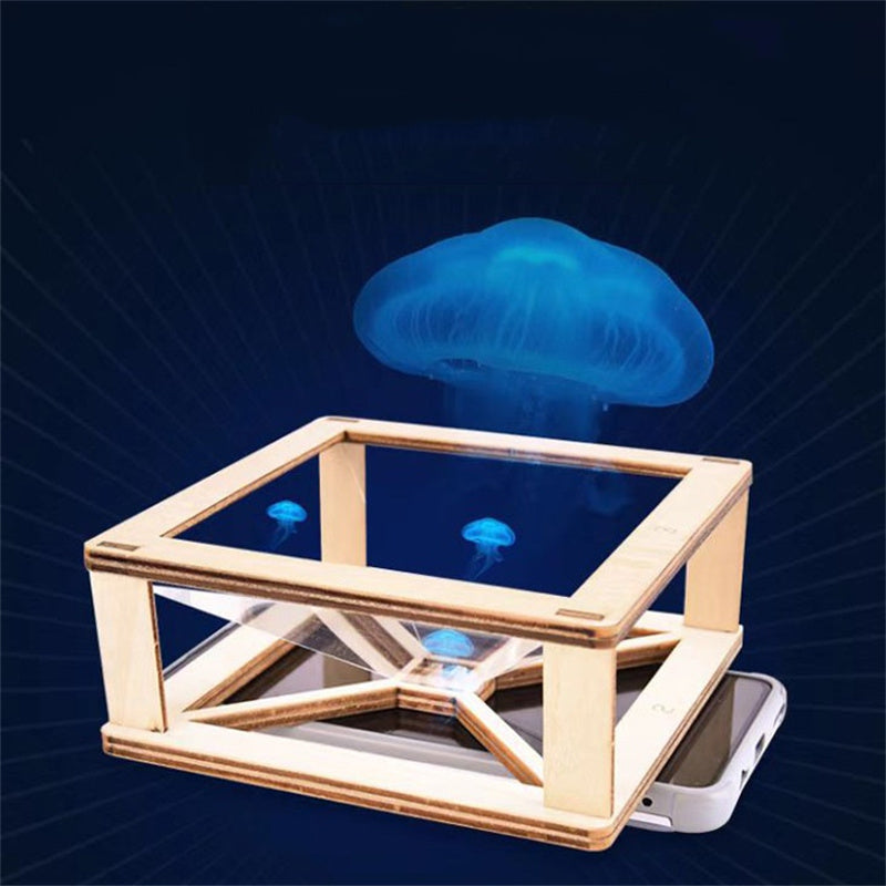 DIY-Bausatz für einen holografischen 3D-Projektor für Kinder