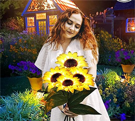 🌻50 % RABATT! ☀️ Wasserdichte Sonnenblumen-Solarleuchten – Realistische Blütenblätter, Schutzart IP65 und automatische Einschaltung nach 8 bis 12 Stunden ☀️🌻
