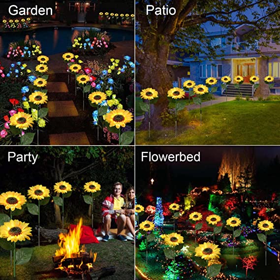 🌻50 % RABATT! ☀️ Wasserdichte Sonnenblumen-Solarleuchten – Realistische Blütenblätter, Schutzart IP65 und automatische Einschaltung nach 8 bis 12 Stunden ☀️🌻