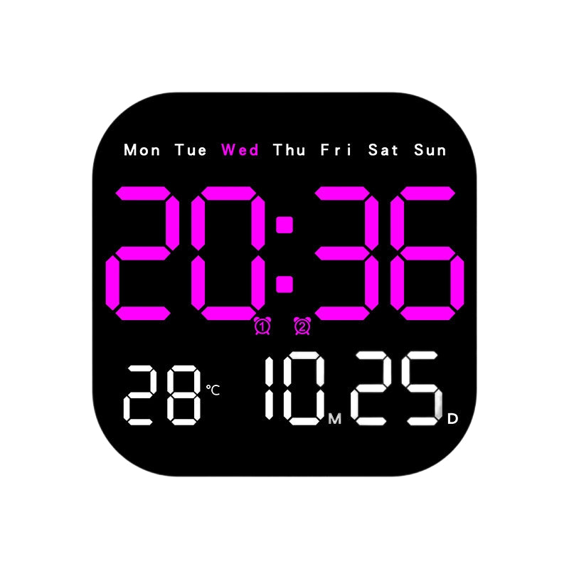 ⏰ 50% RABATT! 💎 Multifunktionaler Digitalwecker – Zeit, Datum, Temperatur & Fernbedienung – Ideal für Zuhause & Büro 🌡️