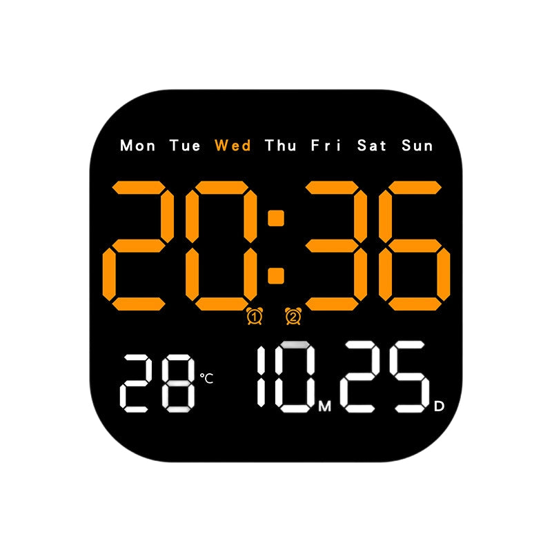 ⏰ 50% RABATT! 💎 Multifunktionaler Digitalwecker – Zeit, Datum, Temperatur & Fernbedienung – Ideal für Zuhause & Büro 🌡️