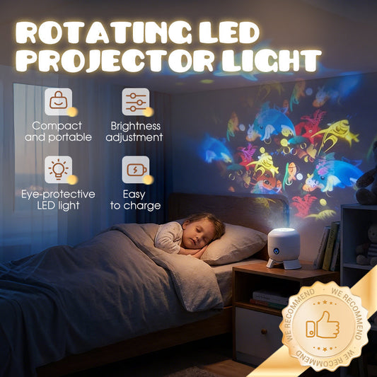 Dynamischer rotierender LED-Lichtprojektor