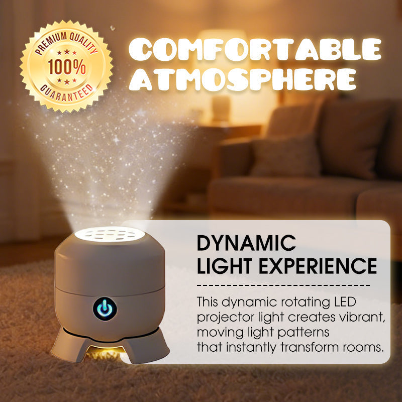 Dynamischer rotierender LED-Lichtprojektor