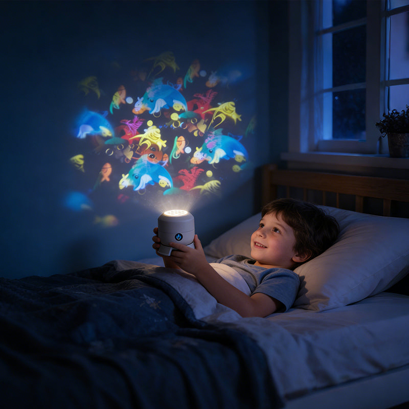 Dynamischer rotierender LED-Lichtprojektor
