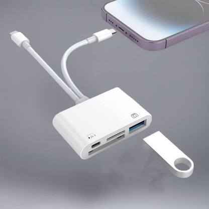 3-in-1-USB-C-Speicherkartenleser