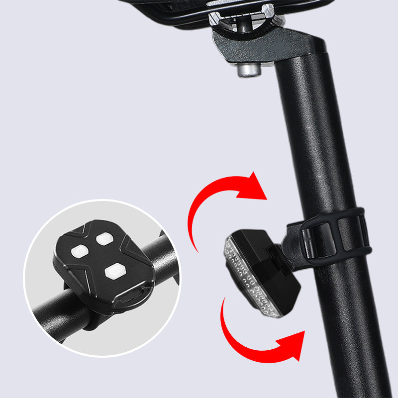 Drahtlos gesteuertes Rücklicht mit Blinker für Fahrrad