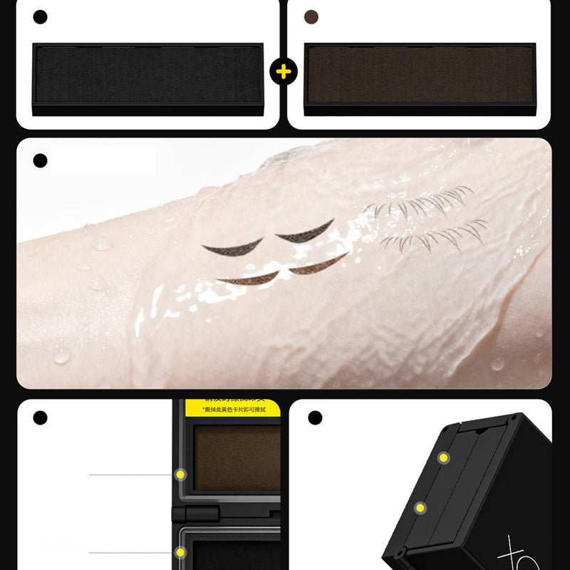 3-in-1-Set: Eyeliner und Stempel für die unteren Wimpern