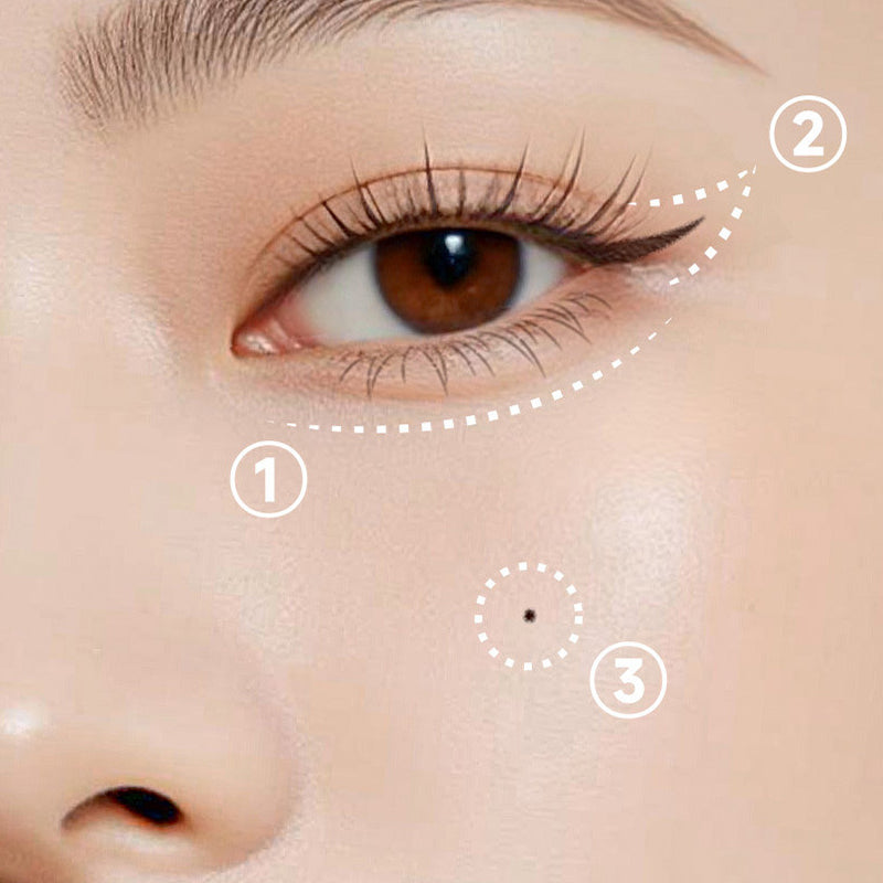 3-in-1-Set: Eyeliner und Stempel für die unteren Wimpern
