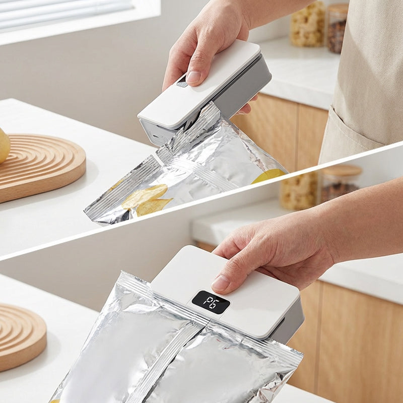 💎 -50 % RABATT AUF DEN 2-IN-1-MINI-HEISSKLEBER! 💎 Über USB-C aufladbar, 6 Heizstufen & integrierte Schneideklinge ✨