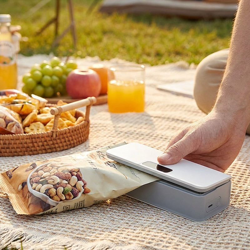 💎 -50 % RABATT AUF DEN 2-IN-1-MINI-HEISSKLEBER! 💎 Über USB-C aufladbar, 6 Heizstufen & integrierte Schneideklinge ✨