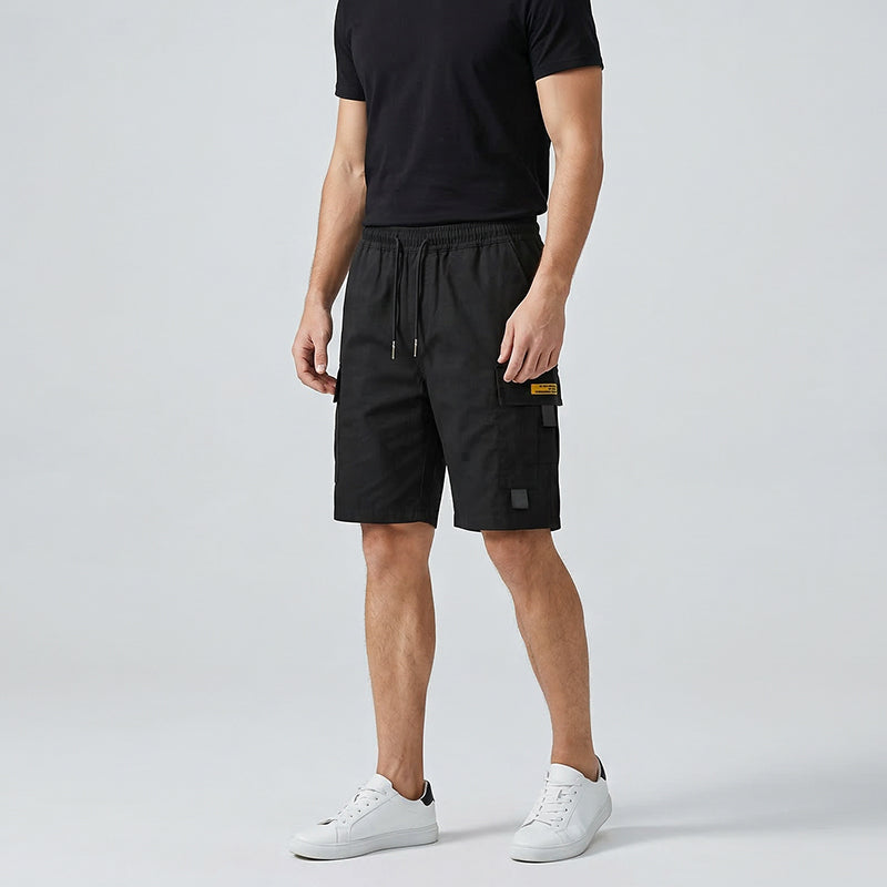 🩳 50% RABATT! 🌿 Herren Lässige Cargo-Shorts mit Kordelzug – Multifunktionstaschen, Verstärkte Nähte & Lockere Passform für Optimalen Komfort 🏕️