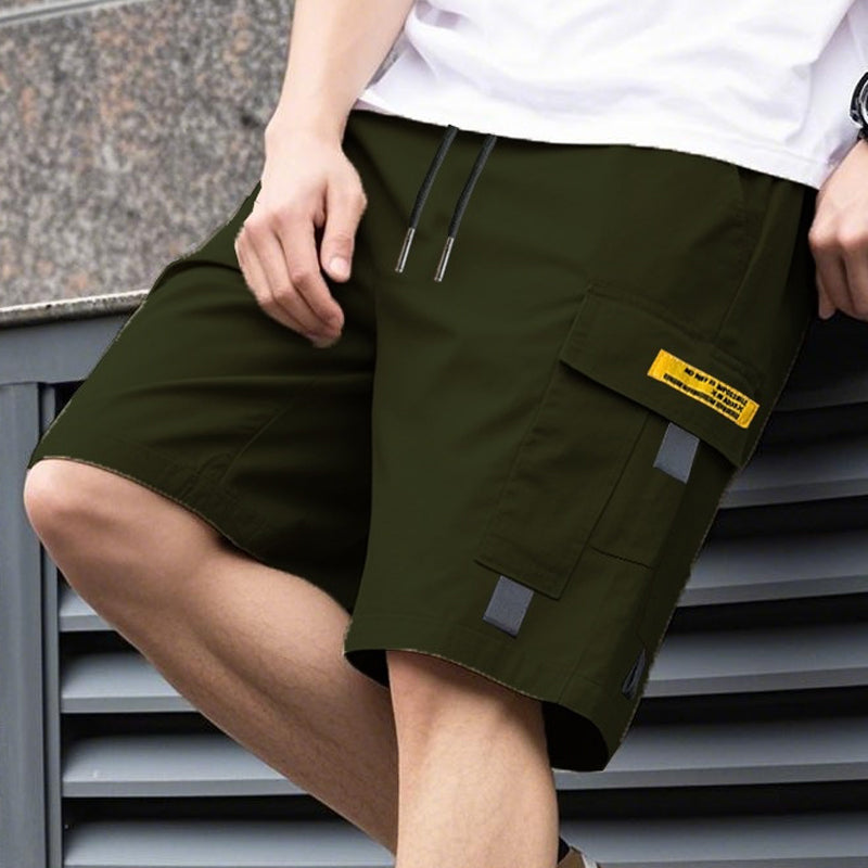 🩳 50% RABATT! 🌿 Herren Lässige Cargo-Shorts mit Kordelzug – Multifunktionstaschen, Verstärkte Nähte & Lockere Passform für Optimalen Komfort 🏕️