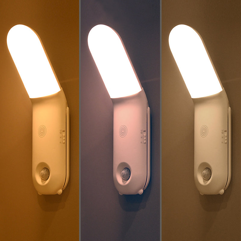 Verstellbares LED-Nachtlicht mit Magnethalterung