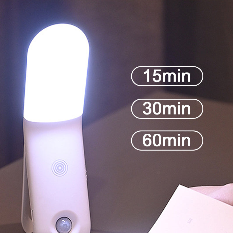 Verstellbares LED-Nachtlicht mit Magnethalterung