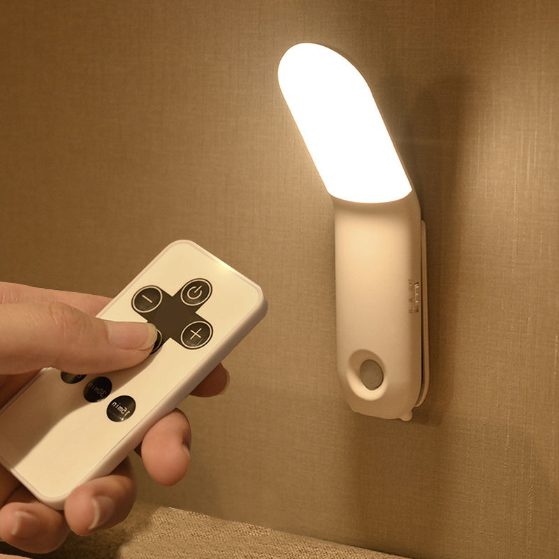 Verstellbares LED-Nachtlicht mit Magnethalterung