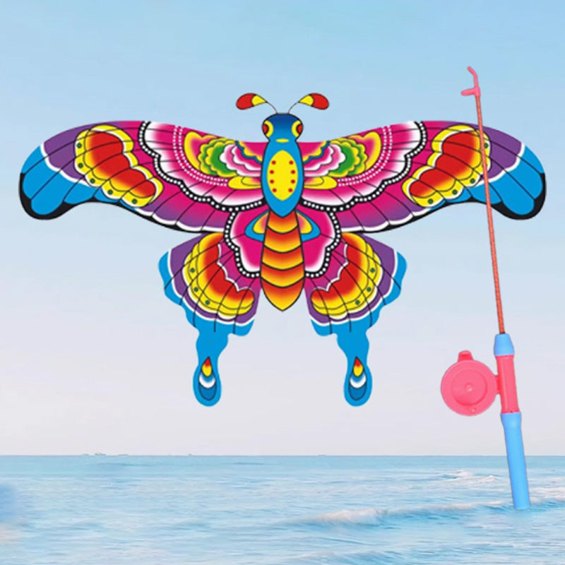 🔥2026 – Neues Design🔥 Trendiger, kreativer Drachen mit elastischer Angel für Kinder – Ein Must-have für den Garten und auf Reisen