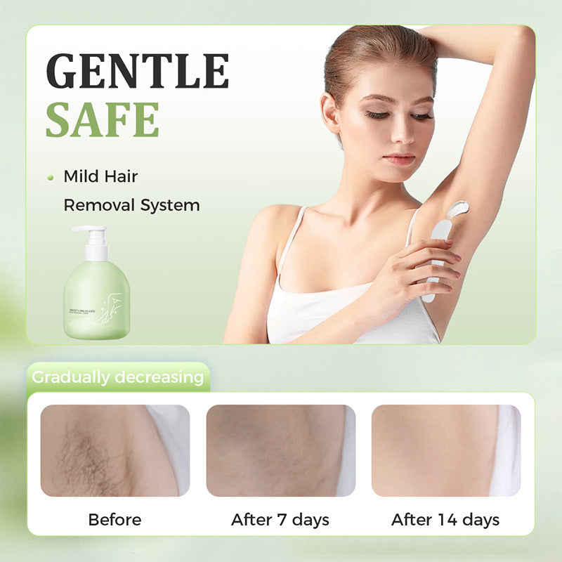 Sanftes und hautfreundliches Haarentfernungsset (Haarentfernungscreme + Rasierer) | Zeitlich begrenztes Angebot 🎁 | Zeitlich begrenztes Angebot 🎁