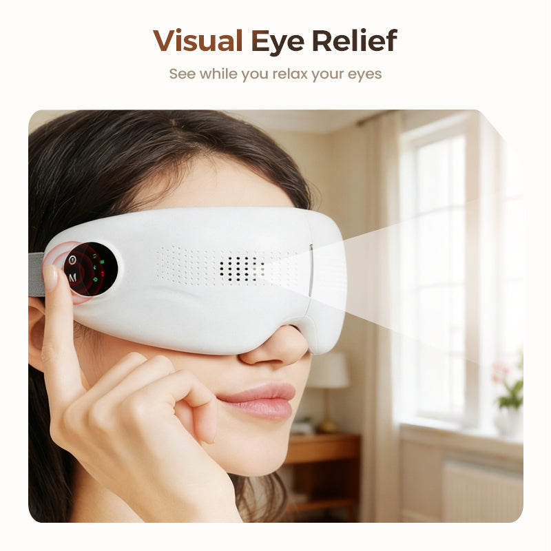 Visuelles Bluetooth-Augenmassagegerät mit Wärme und Musik