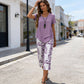 👚 50% RABATT! 🔥 Damen 2-teiliges Freizeit-Set – Mehrlagiges Top & Extrawide Hose, Atmungsaktives Material Für Einen Lässigen, Stilvollen Look 🌸