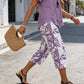 👚 50% RABATT! 🔥 Damen 2-teiliges Freizeit-Set – Mehrlagiges Top & Extrawide Hose, Atmungsaktives Material Für Einen Lässigen, Stilvollen Look 🌸